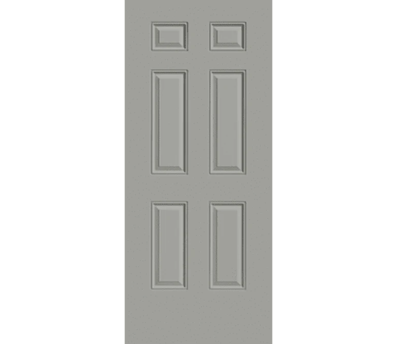 Jacksonville 6 Panel Steel Entry Door