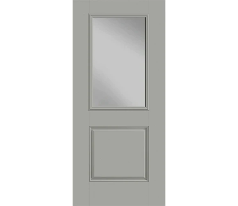 Jacksonville Half Light 1 Panel Fiberglass Entry Door