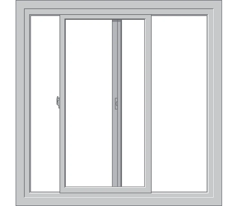 Jacksonville Pella Hurricane Shield Series Vinyl Sliding Window