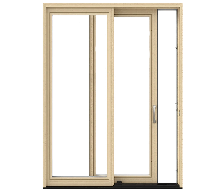 Jacksonville Pella Lifestyle Series Wood Sliding Patio Doors